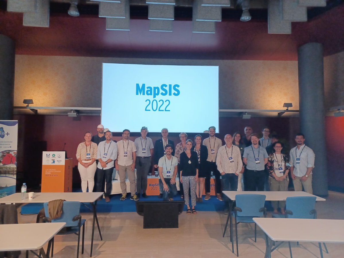 MSPforRUP's tweet photo. 👉What a great experience being at the #MapSIS 2022, in Las Palmas! 

Great networking and work sessions 🧑‍💻

Thank you for having us! 👏 

#MSPforRUP #EMFF #EMFAF #CINEA #BlueEconomy #FutureEUMSP https://t.co/1rAsdlIYPK