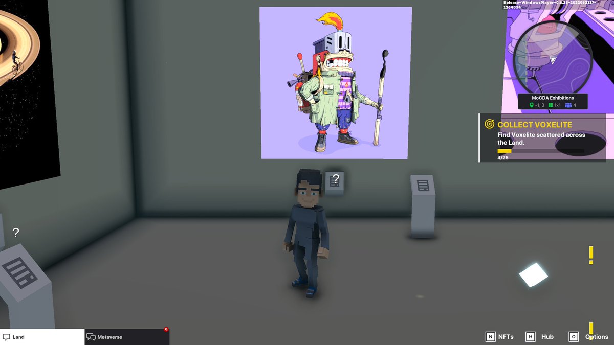 sloth42365's tweet photo. @TheSandboxGame @MOCDA_ I just participated in the #TheSandbox weekly contest for a chance to win 200 mSAND! Here is my favorite piece from the ‘Impossible Worlds’ exhibition, check out my screenshot below!
👇 https://t.co/ueYPPCM2iD