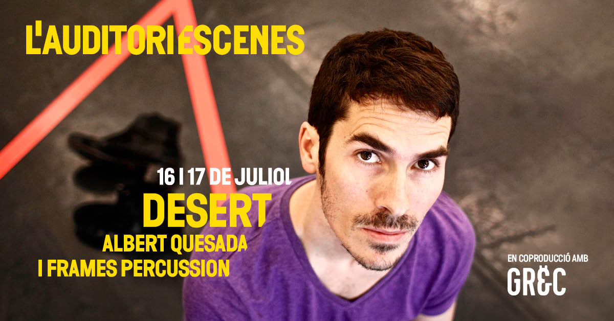 auditoribcn's tweet photo. #AquestaSetmana

📢 Una experiència immersiva única, una nova posada en escena de "Timber" de Michael Gordon, realitzada pel ballarí i coreògraf @quesada_albert que comptarà amb els Frames percussion, en col·laboració amb el @grecfestivalbcn.

🎟️Entrades: https://t.co/Fqk3qXUeaz https://t.co/HMSbx0AGUp