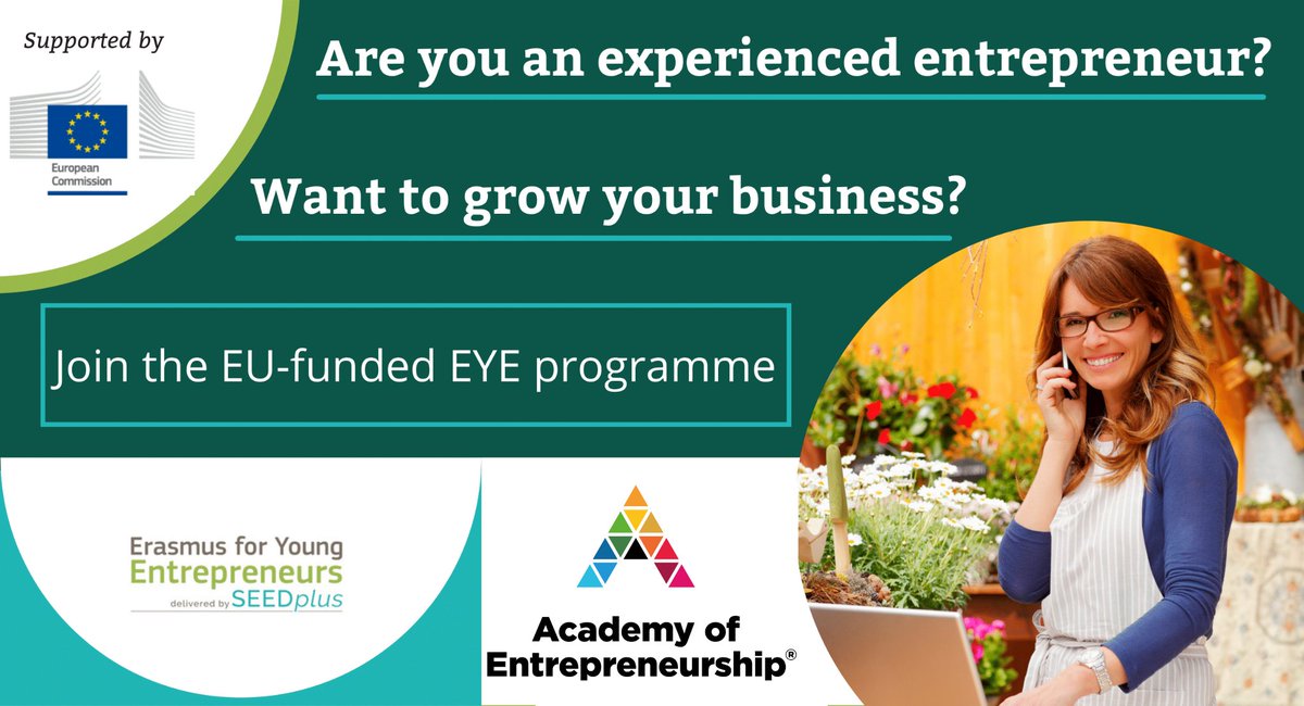 Have the opportunity to learn more about the EYE programme and the benefit of hosting an entrepreneur❗ Get in touch with representatives from the programme and start your application process. 🔴Learn more, watch now 👉academy.akep.eu/course/erasmus…