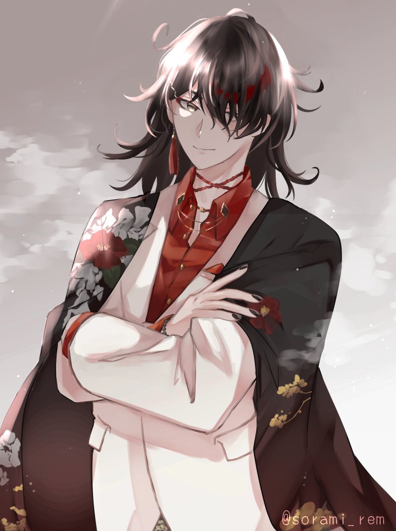 Oh, dear Natsume. ♪ 

How very surprisingly that she thinking of him he's the tallest demon gentleman whom she grew admire for.

Truly cute she is, but real question is, what makes him very special to her heart?

The man chuckled softly.