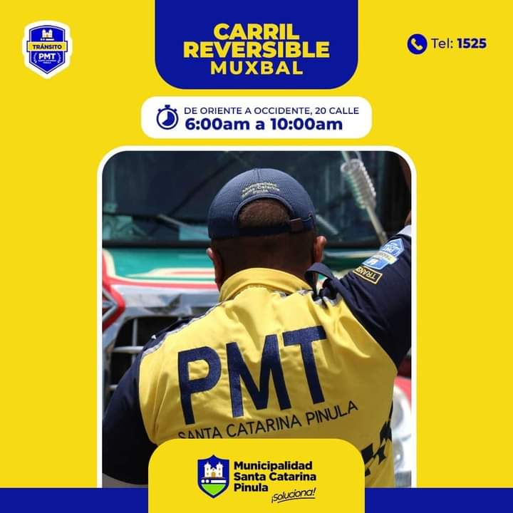Para el día de hoy Lunes 11 de Julio de 2022. 

#PMTSCP 
#MunicipalidadDeSantaCatarinaPinnula 
#soluciona