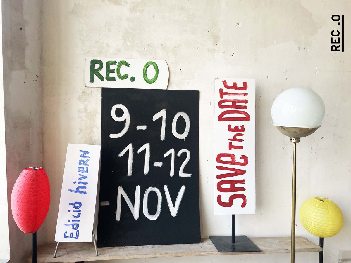 Ja tenim les dates per l'edició d'hivern del REC.0! 💥

➡️ Del 9 al 12 de novembre! Guardeu-vos els dies perquè el REC.0 torna i us esperem amb més moda, menjar de carrer, concerts, cultura i moltes ganes de vibrar des del barri del Rec d'Igualada!

#Rec0 #ganesderec #barridelrec