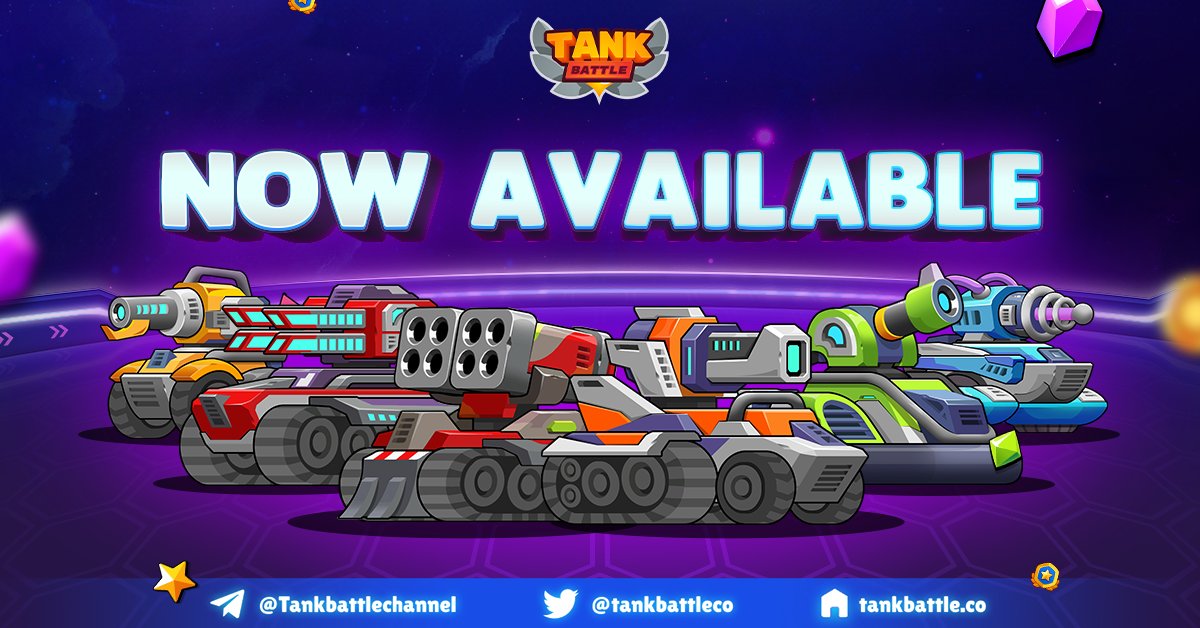 tankbattleco's tweet photo. ✔ 6 New Tanks - Ready!
✔ Box Merging - Ready more than ever!

Merge your Boxes to get your hands on this special collection of Tanks, they been waiting for ya 🏃🏻‍♀️

❗Get them now: https://t.co/VwWRpZGOXj
#NFTs #Tankbattle #gamefi #blockchain https://t.co/IreZiPNNCX