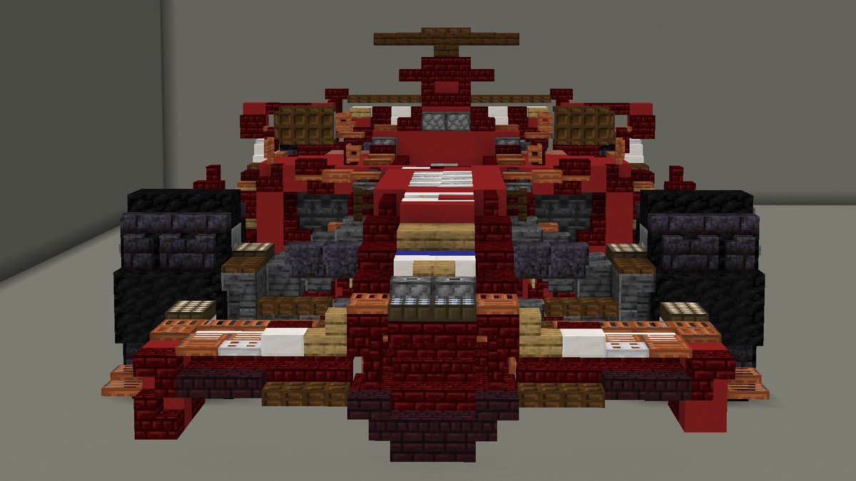 NothingModz's tweet photo. Was Very bored so I spent 5 hours making The Ferrari F2007 F1 car in 10:1 scale https://t.co/VMAKarbSWA