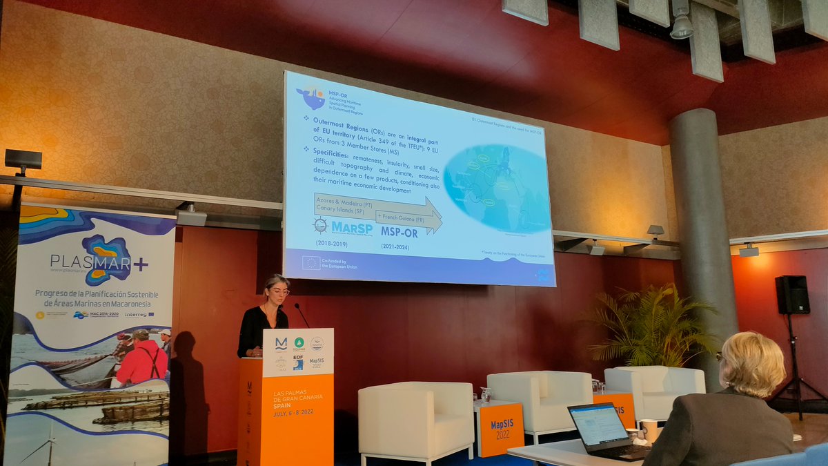 MSPforRUP's tweet photo. 👉What a great experience being at the #MapSIS 2022, in Las Palmas! 

Great networking and work sessions 🧑‍💻

Thank you for having us! 👏 

#MSPforRUP #EMFF #EMFAF #CINEA #BlueEconomy #FutureEUMSP https://t.co/1rAsdlIYPK
