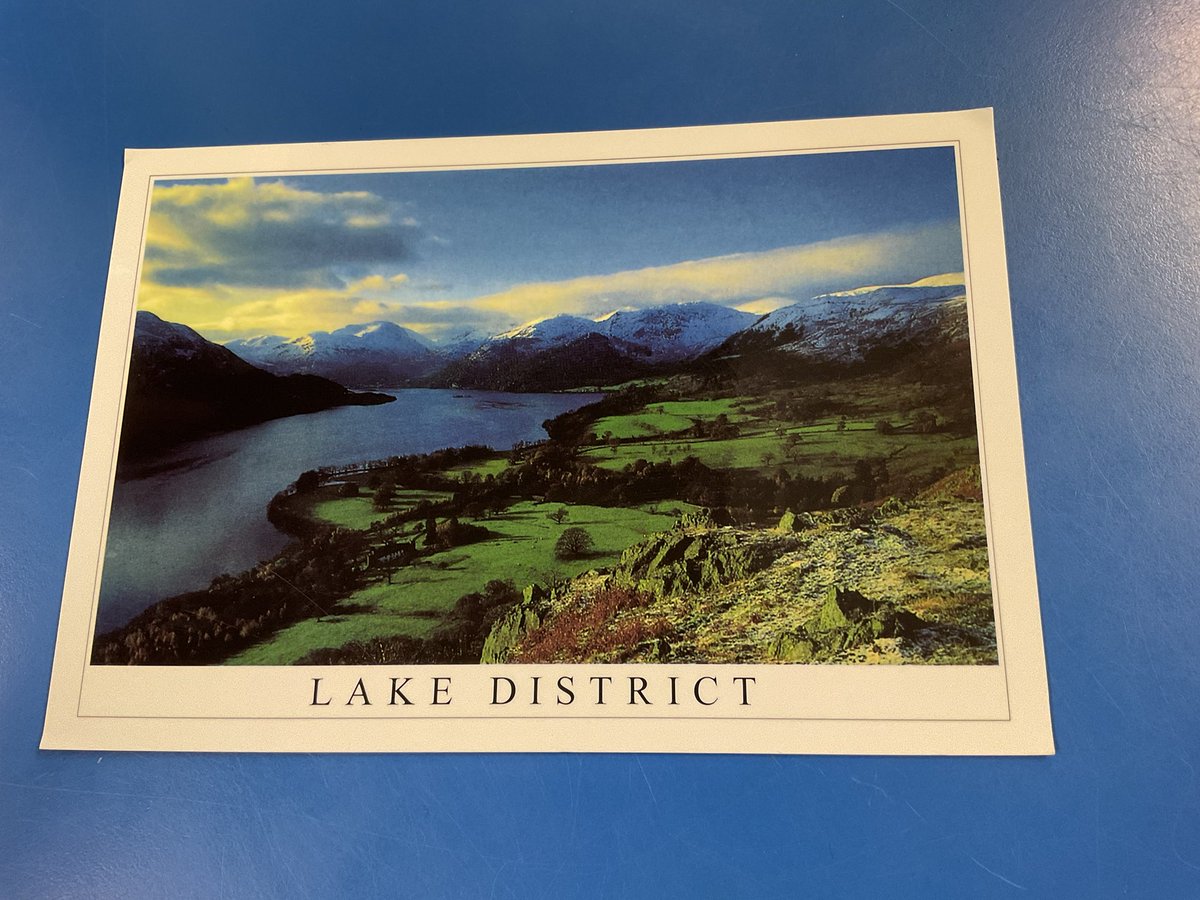 Thanks so much for your postcard <a href="/lynseyrogerson/">Lynsey Hodgson</a>. We were so excited to hear from you and see where you live. We’ve just been learning about lakes and hills in our geography lessons so this was perfect timing! We were v sad to have to cancel our beach trip last week. We miss you!