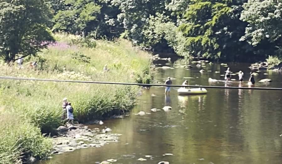 Action4Almond's tweet photo. @ScottishEPA "The application for Almondell in West Lothian did not demonstrate large numbers of bathers, which is a key requirement for designation." #RiverAlmond 
https://t.co/ErDEuQZX64 https://t.co/ks76XxlMYt