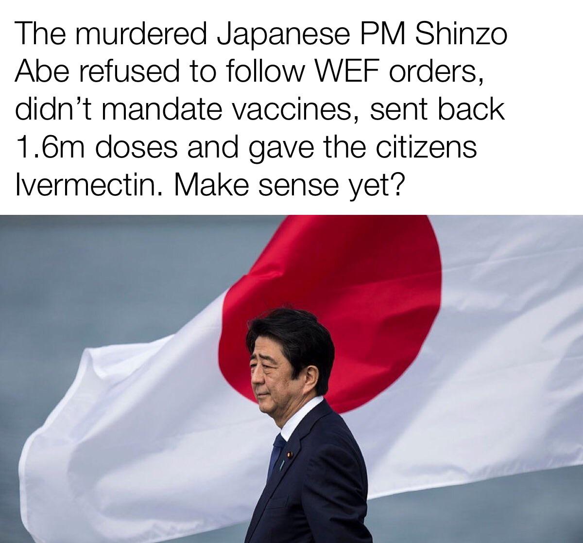 HODLneverSODL's tweet photo. #RIPAbeShinzo
#RIPAbe https://t.co/HZMv4yQg9S