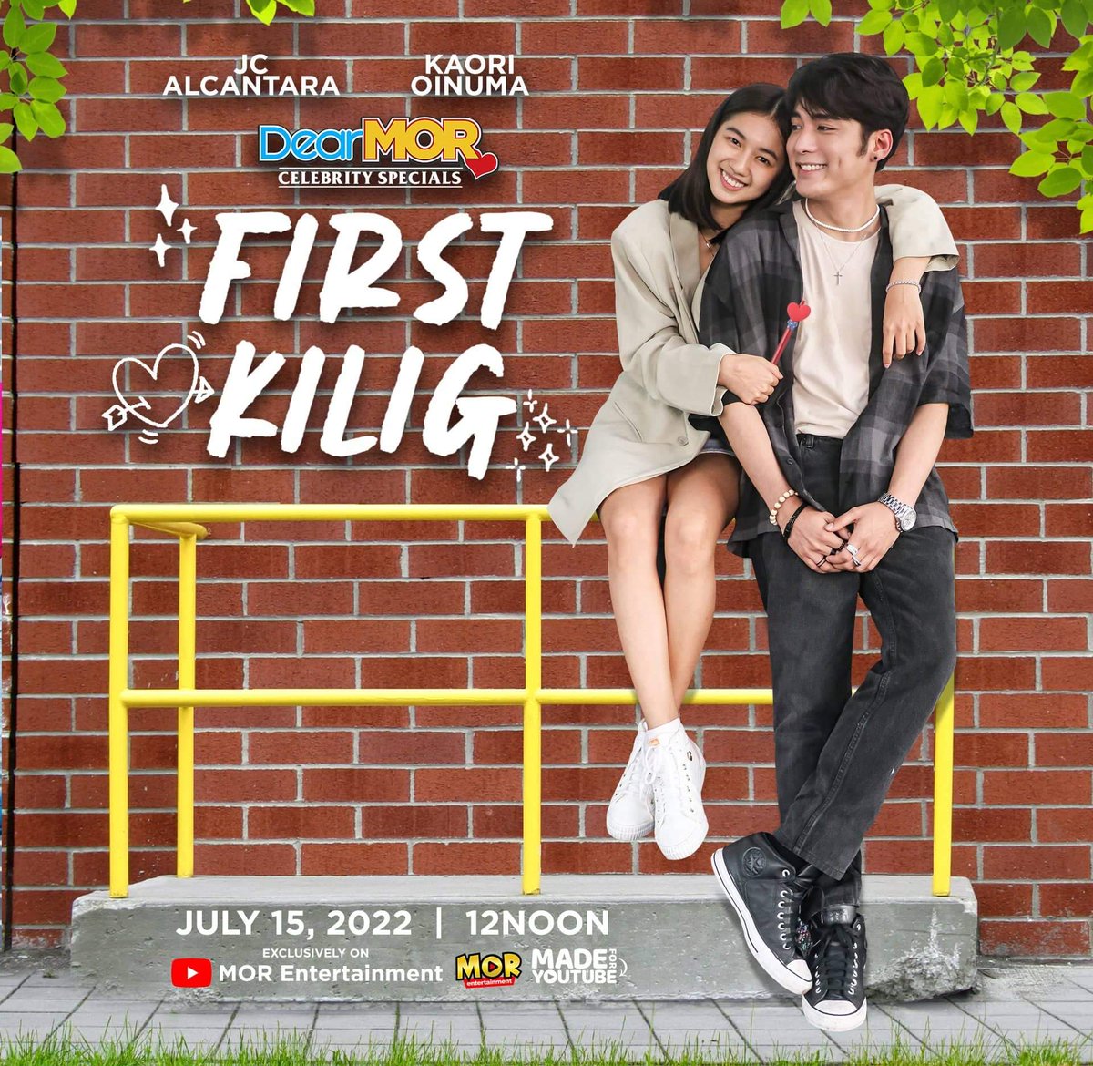 KaoJCutiesOFC's tweet photo. Are you ready for #KaoJc? 
"First Kilig" Dear M.O.R celebrity special this coming July 15 @ 12NN
M.O.R Youtube channel sabay sabay tayong maexcite at kiligin kina @kaori_oinuma at 
@imJCAlcantara

https://t.co/vlmtphHfaT

@MORentPH @riseartistsph
@starhuntabscbn https://t.co/YaYaqYK6wI