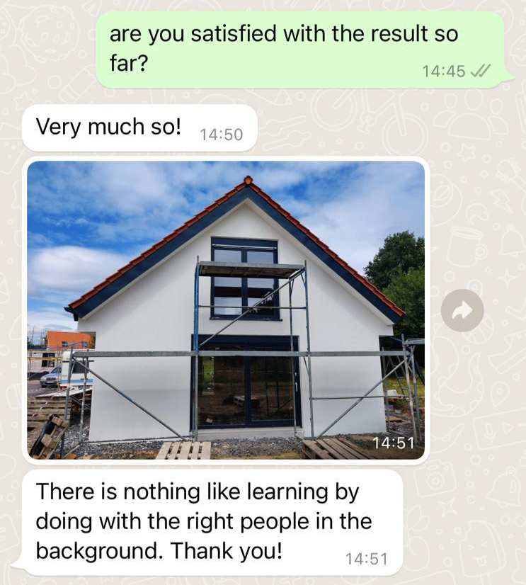 UnicRotarex's tweet photo. → https://t.co/xZBLw0ySmz 📞 0040 371 787 888
🤩 💬 Texting with our customers. No description is needed.
🏠 Unic Rotarex® steel house in Germany
#steelframehouse  #casametalica #structurimetalice  #prefab #steelframing #lightweightsteel #metalbuilding #unicrotarex https://t.co/djMExCz5oI