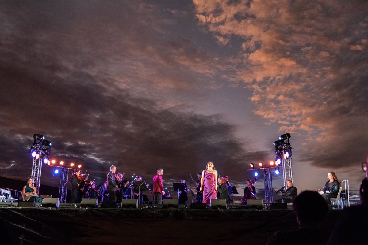L_ACOUSTICS's tweet photo. #MonitorMonday is enjoying the view at the Festival of Outback Opera in Australia. Six X8 and six 12XT from #NWGroup delivered pristine monitor mixes for the performers with a stunning backdrop!
Photo: Jade Ferguson https://t.co/4Ilp8BZkOg