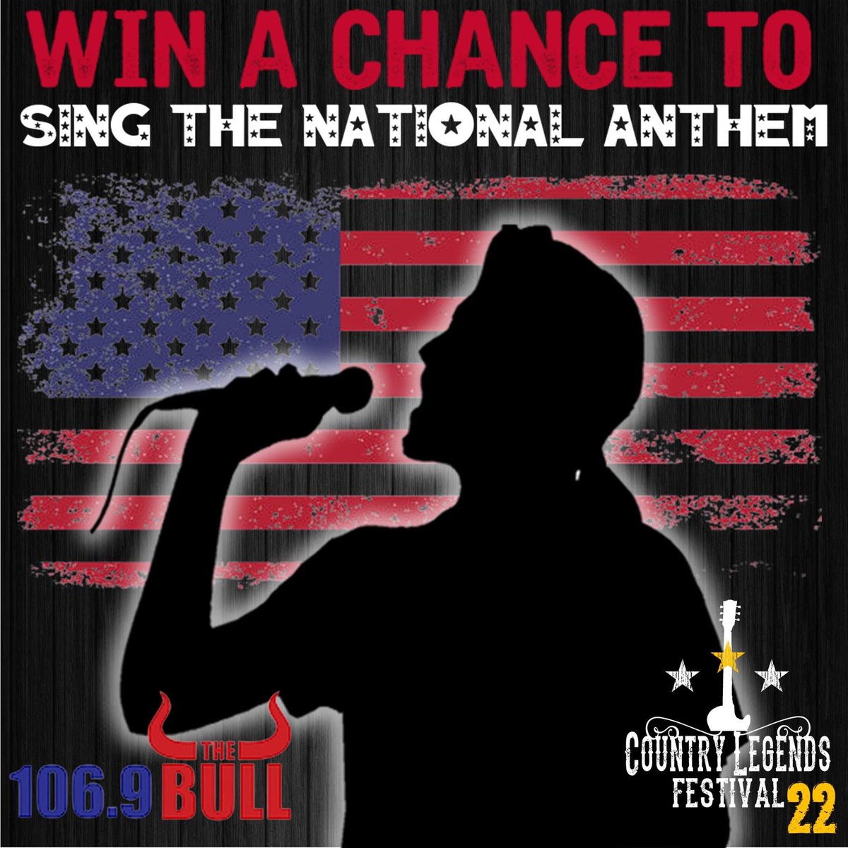 “Win a Chance to Sing the National Anthem" at #CLFest22! To enter, post a video of you singing below👇! CLFest22 will review all submissions and pick 3 finalists. Winner will sing the National Anthem on 9/3 at #CLFest22 &amp; receive (4) VIP tickets to the show. Contest ends on 7/17.