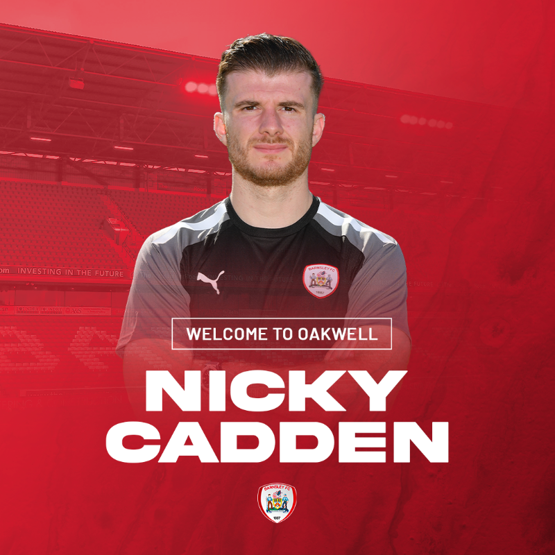 BarnsleyFC's tweet photo. 🤝 We are delighted to announce the arrival of Nicky Cadden on a two-year deal. 

🏴󠁧󠁢󠁳󠁣󠁴󠁿 The Flying Scotsman joins on a free transfer after a terrific spell with Forest Green Rovers.