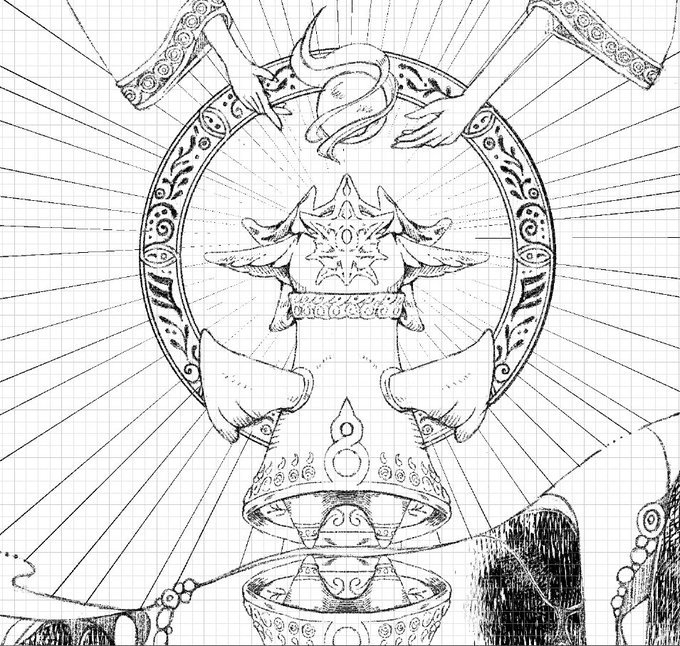 今回もガレキにペーパーがついてくるので楽しみにしてて…!まだ描きあがってないけど! https://t.co/HIidpslMZu 
