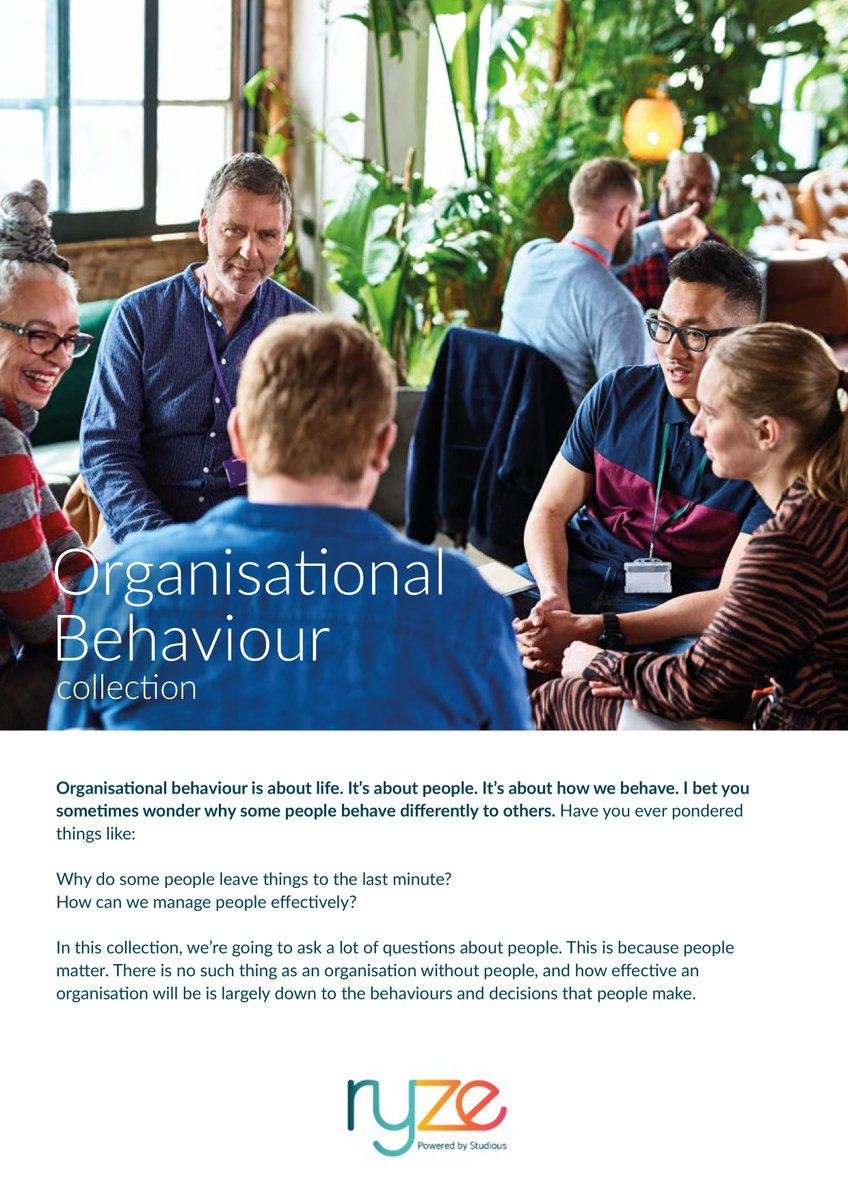 For those teaching Leadership and Organisational Behaviour come September or January, get in touch to use our digital teaching resources! 

#teaching #highered #leadership