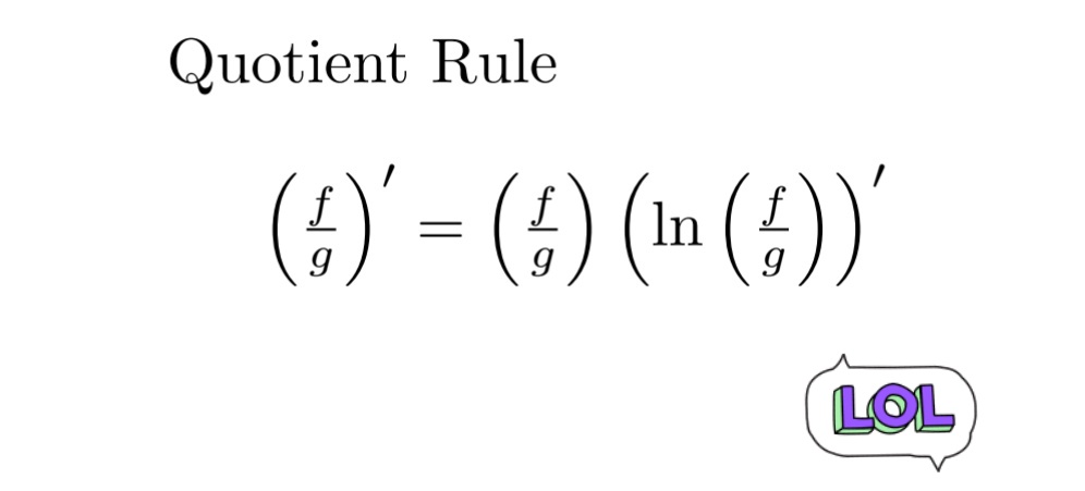 4_maths's tweet photo. Nice form for Quotient Rule:

#Mathematics ❤️ https://t.co/RNLQKVgymc