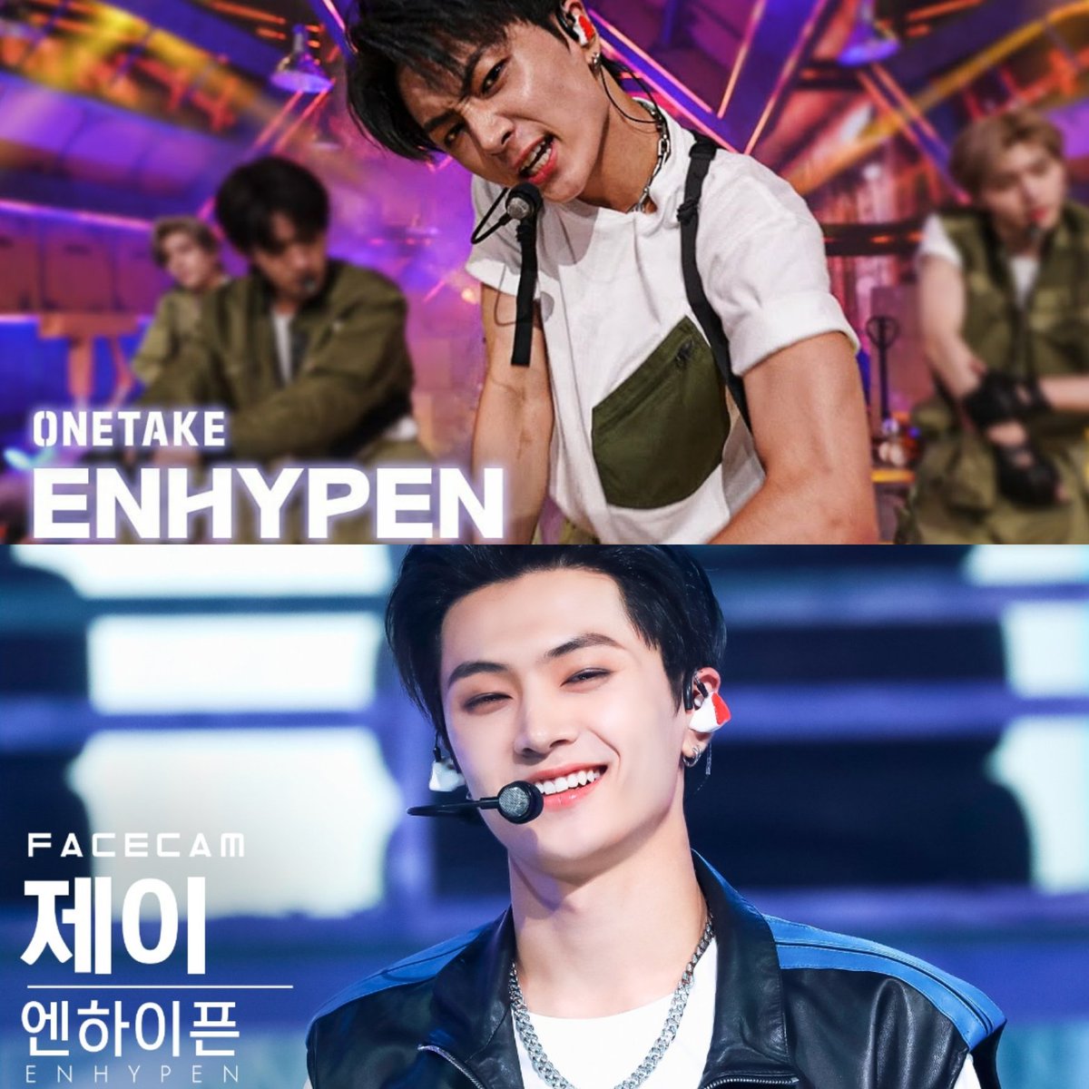 duality of #enhypen_jay's thumbnails