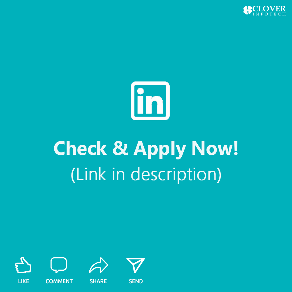 _CloverInfotech's tweet photo. 📣 Are you a #Developer? Be a part of our growing team! Check available openings and apply here https://t.co/UMEB4dMXzD

#developerjobs #dba #dotnet2022 #dotnetforall #testing #Hiring #HIRINGNOW #hiringalert #careers #careergoals #developers #DevelopersIO #DeveloperJobs #job https://t.co/N3KpbTArhw