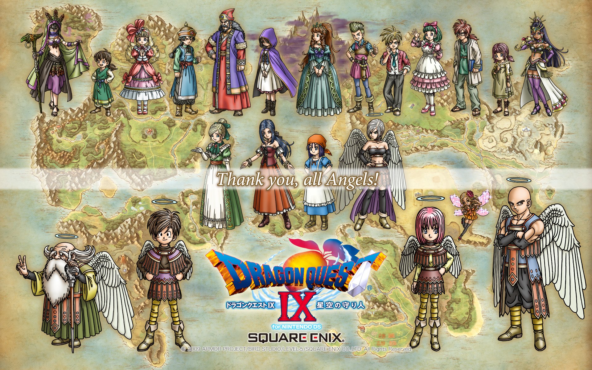 ドラゴンクエスト9 DQ9　イラストプレート 　アルティメットメンバー特典 アルティメットヒッツ「DQ9」初回特典はDQMBIIの“伝説の勇者”