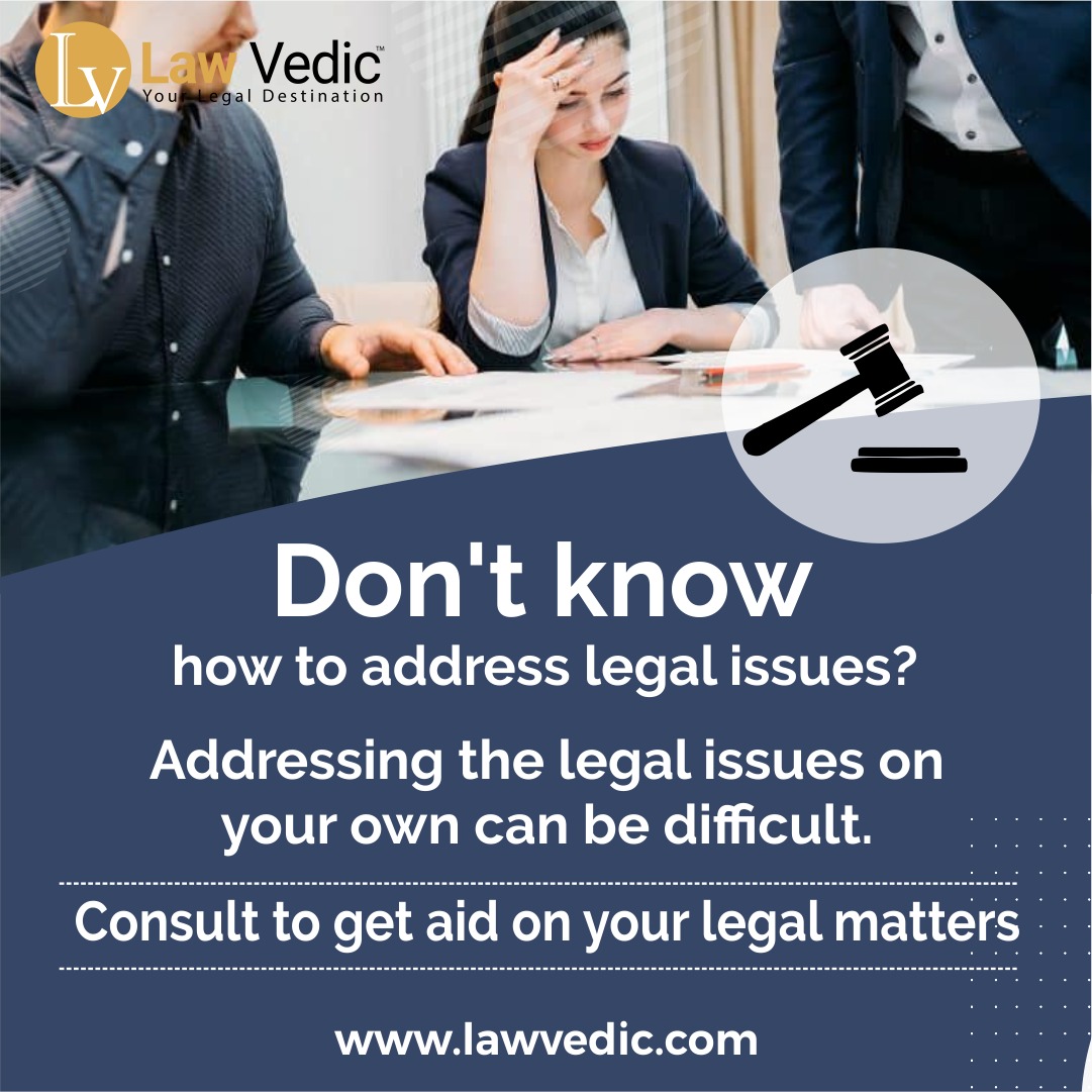 LawVedic's tweet photo. Don't know how to address legal issues?  Addressing the legal issues on your own can be difficult.
Consult to get aid on your legal matters.
Get the Legal Services Now: +91-92894-31392 or visit us https://t.co/iQU8SsiGSI
#lawvedic #justice #criminallawyers #solution #advice https://t.co/ZjH5GIYndr