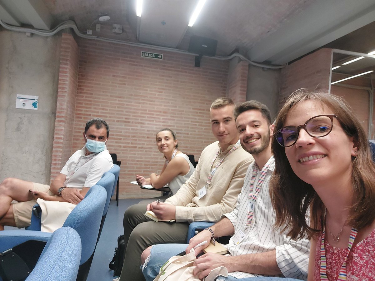gespinolab's tweet photo. And the #Biomadrid starts. Both @gespinolab and @quicap_lab @AEBIN5 https://t.co/rbDJ0ntwHe