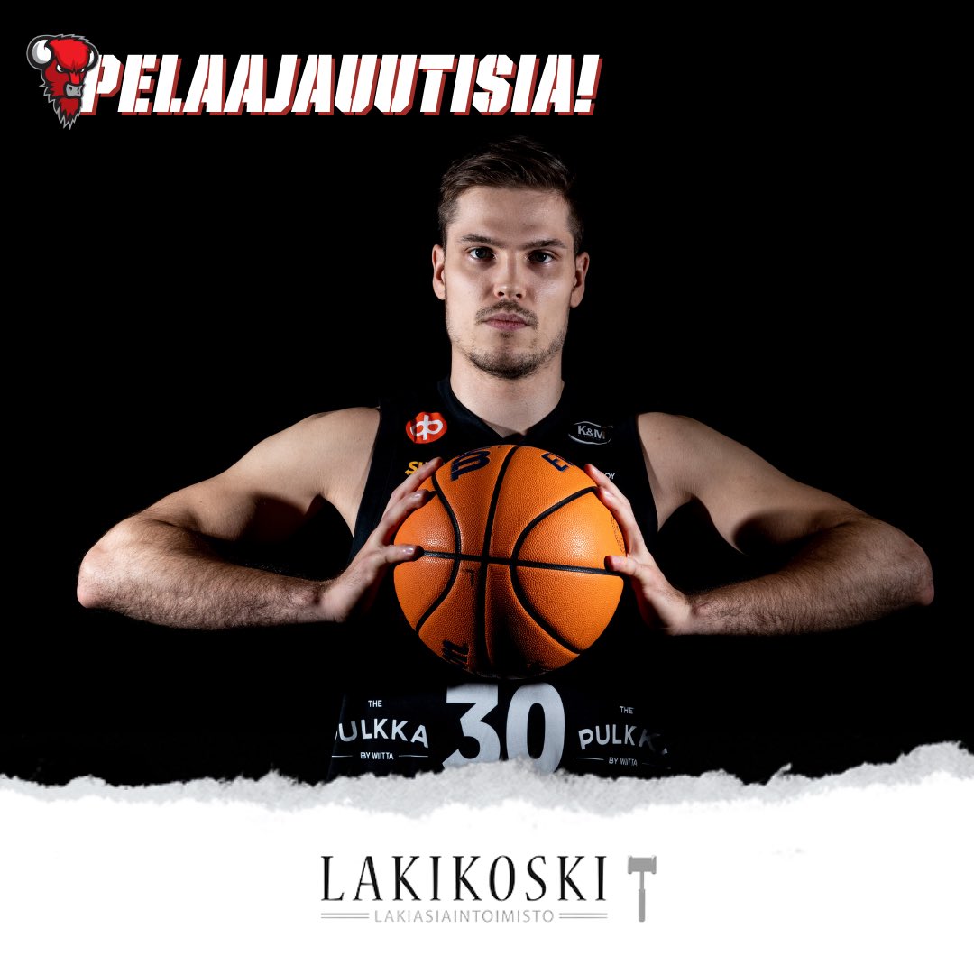 Biisonit's tweet photo. 🏀 Pelaajauutisia! 🏀
Aleksanteri ”Ali” Ahola saapuu Loimaalle! Lue uutinen: https://t.co/Xmua2fMD3z 
Tervetuloa Loimaalle Ali! 💪🏼🙏🏼🏀💎

Pelaajasopimukset laadittu yhdessä Lakiasiantoimisto Lakikosken kanssa.

#pelaajauutisia #uutisia #bisons #basketball #uusisignaus https://t.co/zZLsysEHsm