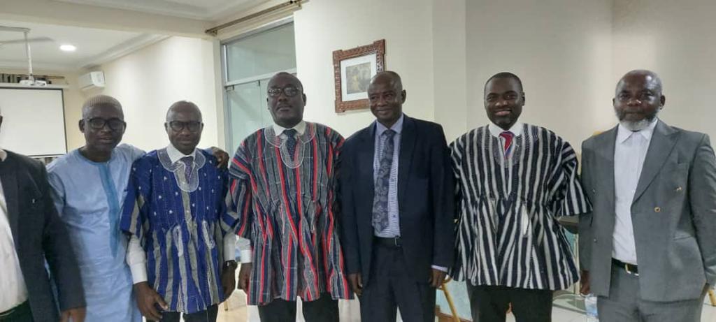 Last week, National Executive Committee was in the Upper West Region as part of the programme of activities for the year. They paid a courtesy call on Naa Fuseini Pelpuo IV, the Overlord of the Waala Traditional Council, the Regional Minister and interacted with the Regional Bar.