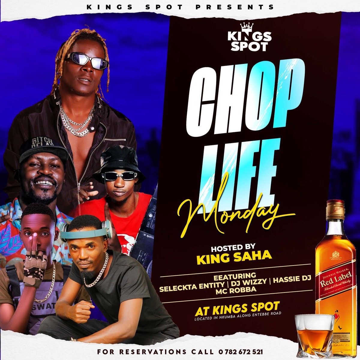 SELECKTAENTITY's tweet photo. Lets Turn Up Today @ Kings Spot #CHOPLIFEMONDAYz Hosted By The CEO @kingsaha256 , #SelecktaEntity #DjWizzy #HassieDj  #MCRobba   #EveryMonday #KingzPizza #EntiyyMusicLLC #JohnWalker #PartyTirnUp 🔥🔥🔥👑🇺🇬 https://t.co/TddqFckip1