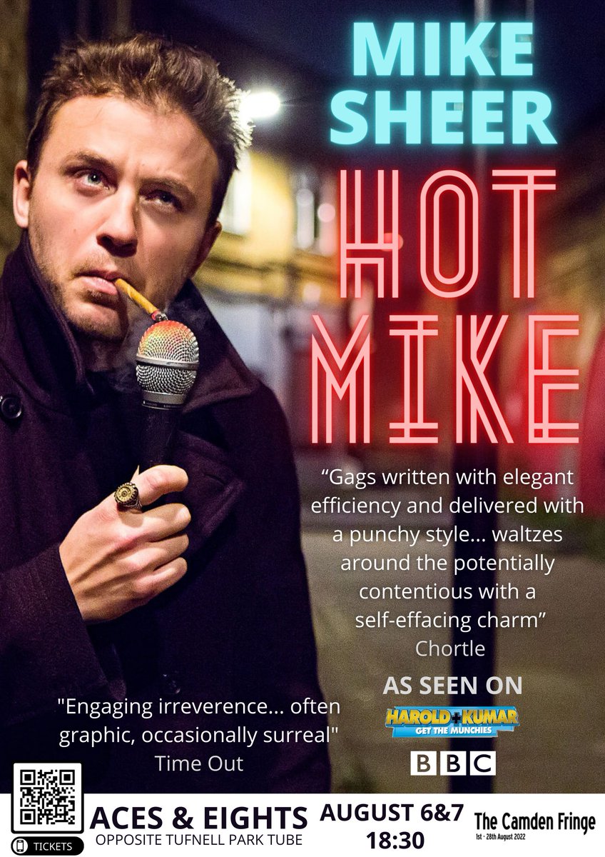 MIKE SHEER (@mikesheer) on Twitter photo Its #worldfringeday and I am on the fringe literally and also in early August. <a href="/CamdenFringe/">Camden Fringe</a> Its #worldfringeday and I am on the fringe literally and also in early August. <a href="/CamdenFringe/">Camden Fringe</a>