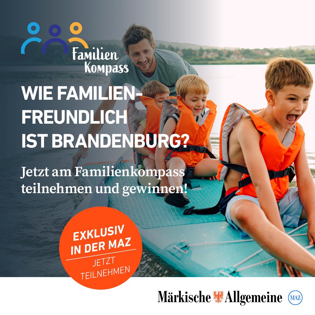 Heute zu Gast bei #radiopotsdam - ich durfte unseren #Familienkompass vorstellen, die große Umfrage von <a href="/maz_online/">Märkische Allgemeine</a> <a href="/mozde/">MOZde</a> und <a href="/lr_online/">Lausitzer Rundschau</a> zur Lage der Familien in #Brandenburg. Dank an Domi Krebs für die Moderation. 

Zum Familienkompass👇

maz-online.de/familien