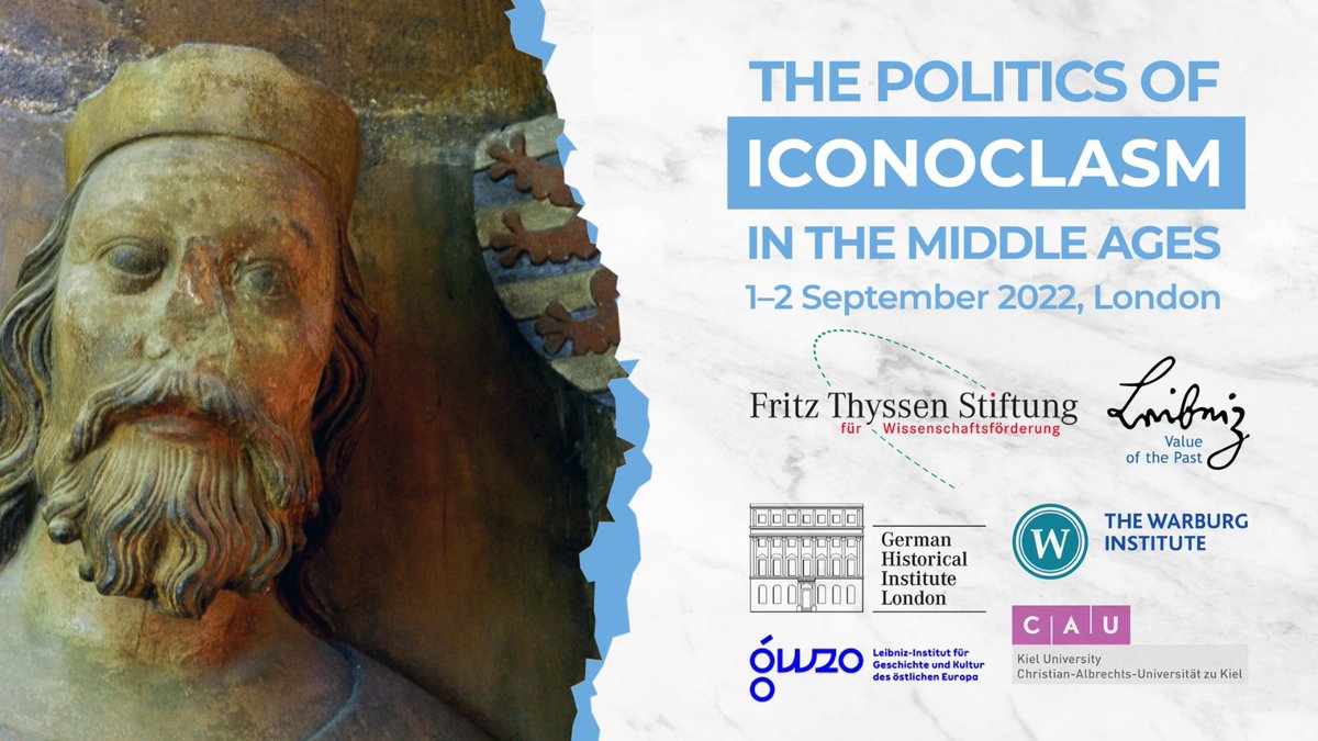 ghilondon's tweet image. Want to know more about how censorship, defacement, &amp;amp; destruction of images communicated socio-political power in the Middle Ages? This conference might be for you!

Register here to hear the papers  at the GHIL: ghil.ac.uk/events/confere….

#medievaltwitter #middleages #iconoclasm