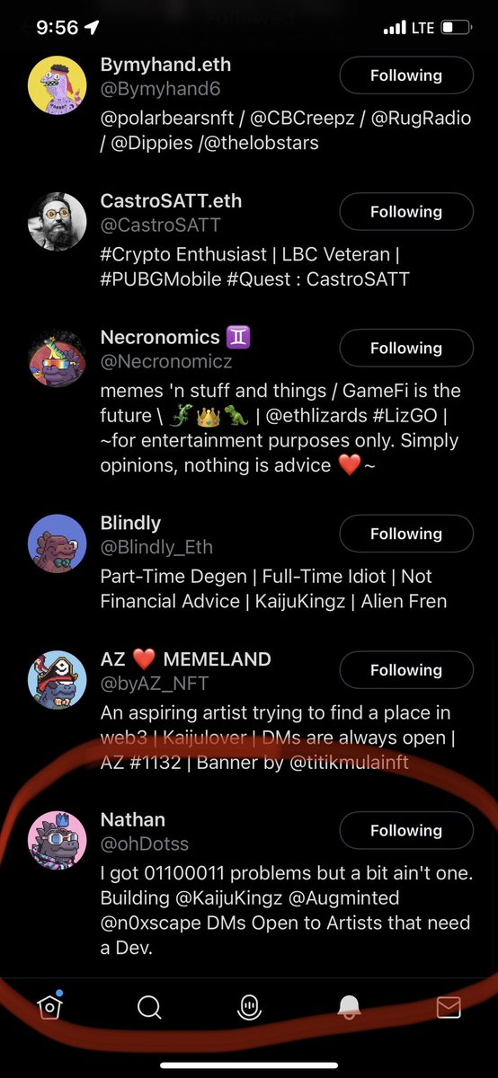 Just went through my recent followers and saw this. #kingzfollowkingz am I right😅🙏🏼❤️