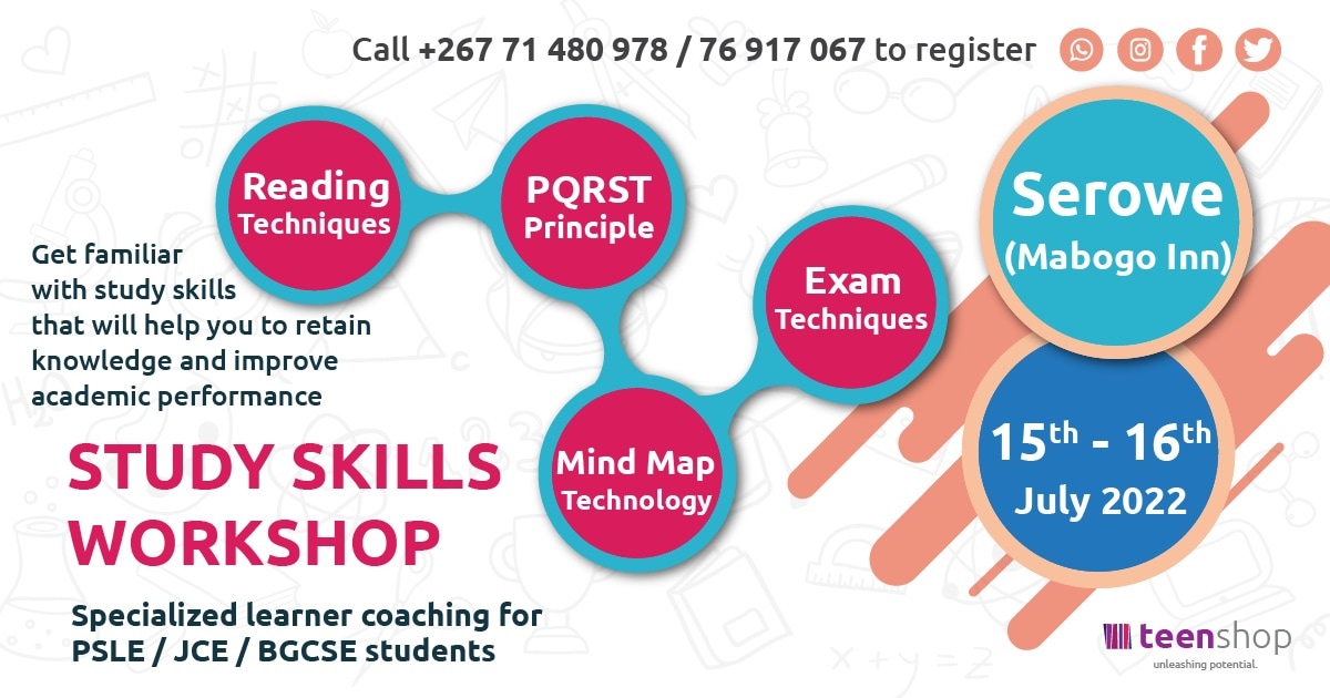 teenshopbw's tweet image. REGISTER | STUDY SKILLS WORKSHOP 👩‍🏫👩‍🎓

#Teenshop #LearningCoaches #Academic #Excellence #Development