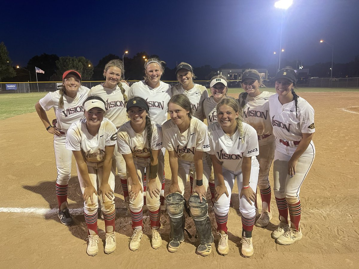 Our run <a href="/TulsaElite/">Tulsa Elite Sports</a> Invite came to an end with a 6-5 loss in extra innings. So proud of this group and their 4th place finish! Offensive leaders this week:  <a href="/_tristapeterson/">Trista Peterson</a> .414
<a href="/cashherber/">Ca$h Herber</a> .393
<a href="/GraceABoatright/">grace_boatright2022</a> .375
<a href="/SchenkelSavanna/">Savanna Schenkel</a> .360
<a href="/RachelPederson7/">Rachel Pederson</a> .348
<a href="/LTinkler5/">Lauren Tinkler</a> .310