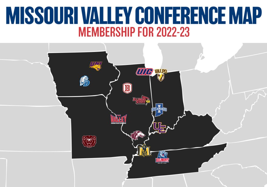 #TheValleyRunsDeep spanning 6 states and is the second-oldest NCAA Division 1 conference. In it's 115 year history, the MVC has consistently earned multiple bids to the NCAA Tournament annually in men's and women's basketball, softball, and baseball. #TheRaceIsOn🏇 #MVCmonday