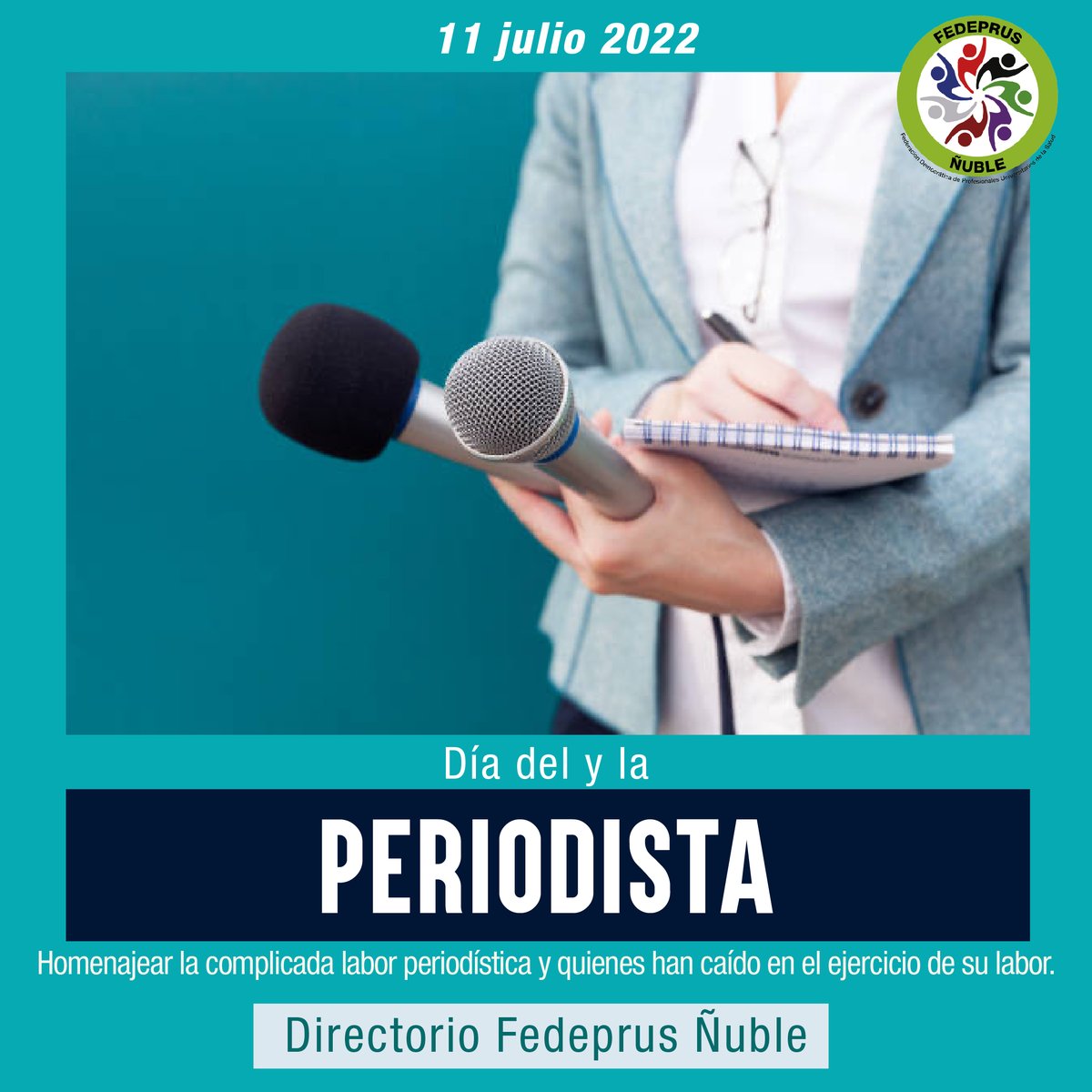Hoy en el día del y la periodista es una fecha conmemorativa dedicada a homenajear la complicada labor periodística y también recordar a los y las periodistas caídas en el ejercicio de su labor.