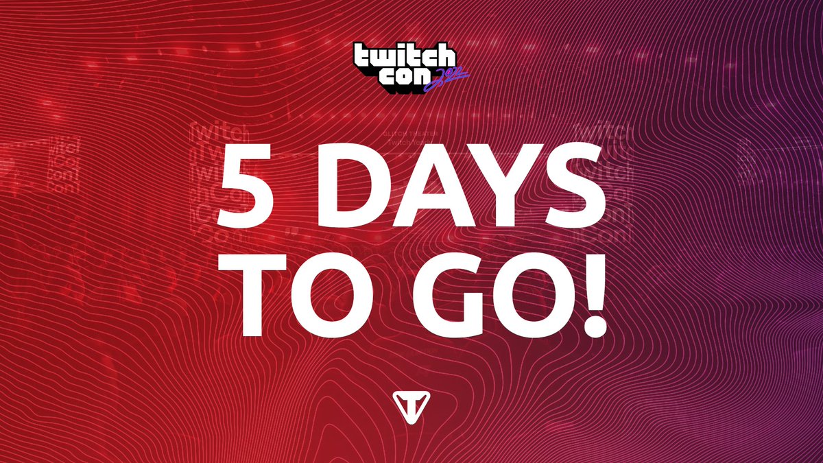 Only 5 days to go! 🚀

Will you be attending Twitchcon Amsterdam '22 this weekend?

Our team will be there, so if any brands/creators would like to link up don't hesitate to get in contact 👊

#TwitchconAmsterdam