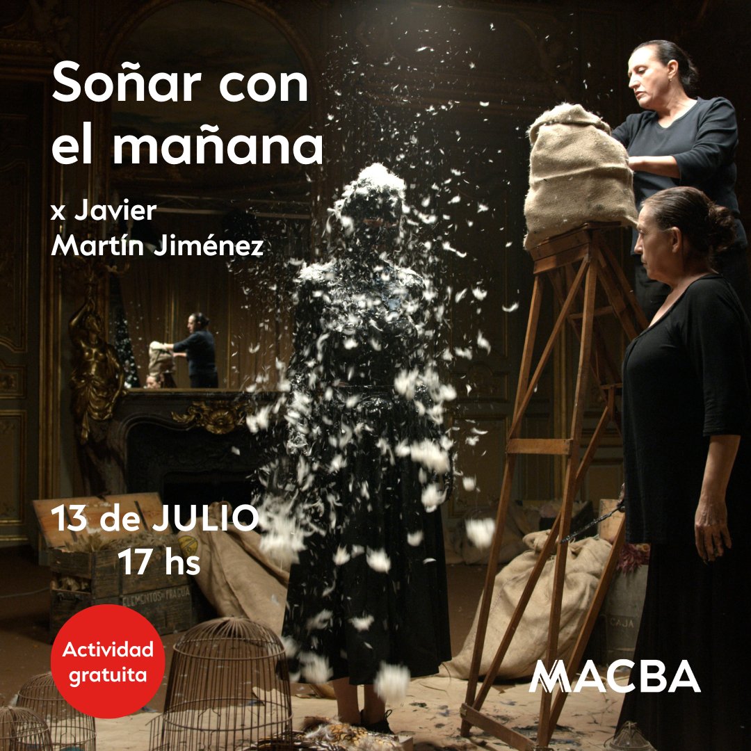 ¡Este miércoles! Soñar con el mañana: anhelos y utopías en la videocreación española 🎥
x <a href="/javmarjim/">Javier Martín-Jiménez</a>

📆​​ Miércoles 13 de julio
🕔 17 hs
👉​ Actividad gratuita
📍​ Av. San Juan 328 (MACBA)

Encontrá toda la información en nuestra web: bit.ly/3yWA6VK

¡Lxs esperamos!