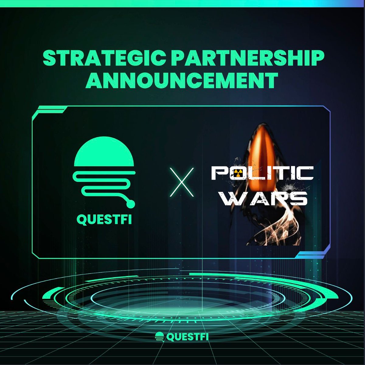 questfiofficial's tweet photo. #Questfi is partnering with @Politicwars1 a game where people pick one of the many historical leaders to fight against each other and try to be the top scorer.

Together let’s contribute to the growth of the GameFi ecosystems in the future.🔥

More info👉🏻https://t.co/mFXoLrGXG2 https://t.co/y4dZ6RLztM