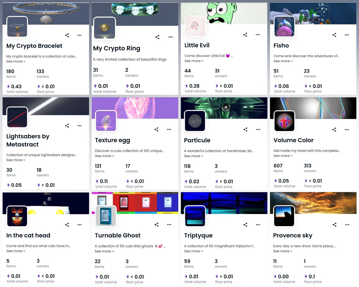 Metastract's tweet photo. All styles for all tastes at all prices 🥰
Don't hesitate to make an offer 😊
All links here 👇👇👇
https://t.co/NsRX5hQBqz https://t.co/DqrtTSp531
