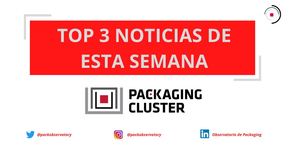 packobservatory's tweet image. 🔴Les presentamos el TOP 3 de las noticias de esta semana:

1. The True Value of Pairing QR Codes With E-Commerce Packaging

2. Ecodiseño, posibles estructuras de reciclaje y economía circular: los retos del envasado

3. ¿Tienes en cuenta el packaging en tu estrategia de marca?