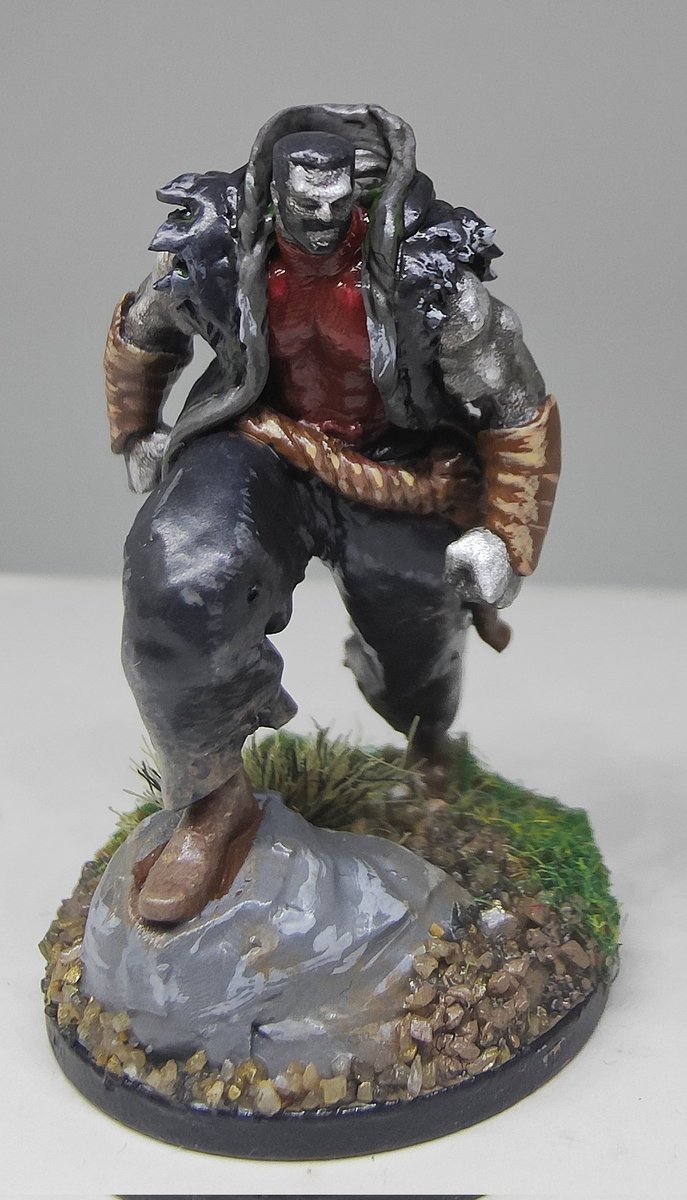 GriffsMiniWorks's tweet photo. Customised Colossus miniature into an Earth Genasi Monk. https://t.co/vvawScGIoR