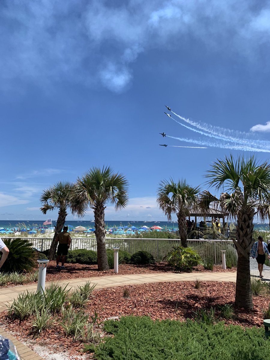Watching the Blue Angels never gets old!  They represent the Best of the Navy!  Pensacola Beach