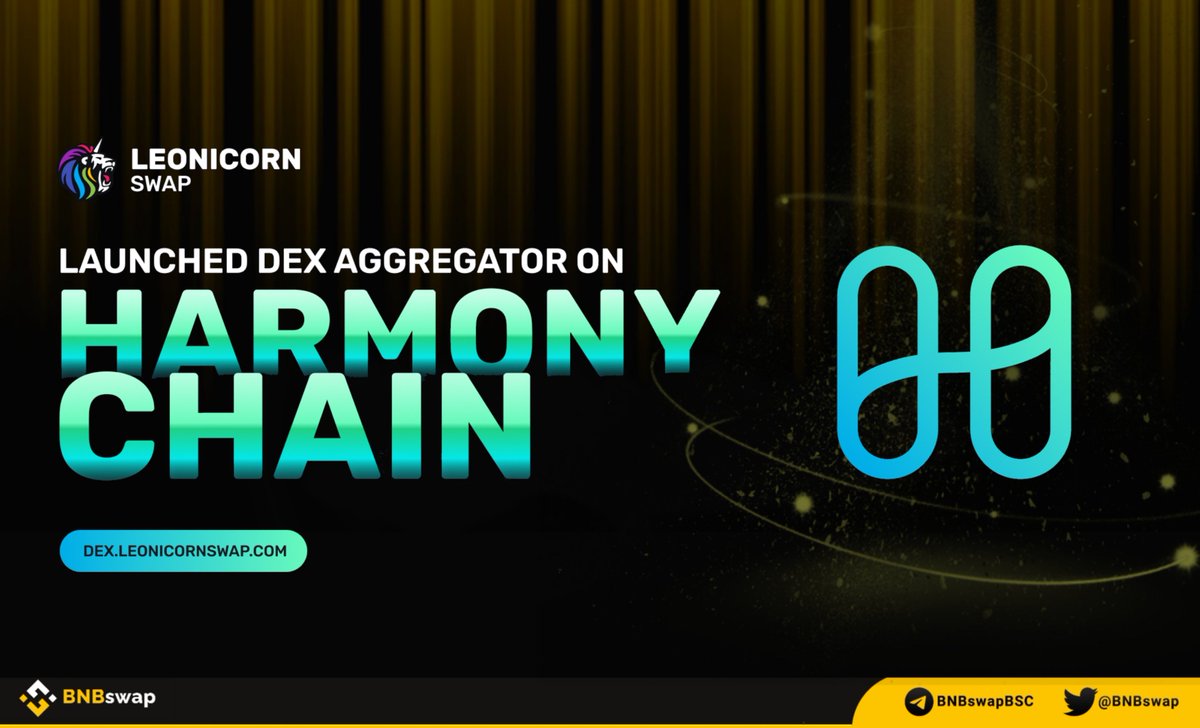 BNBSwap's tweet image. 📢 @swapleonicorn has integrated into @harmonyprotocol, an open and fast layer-1 blockchain.

Leonicorn Swap is a next generation AMM and yield farm with predictions, #NFT and lottery on #BNBchain

#BNB #LEON #LEOS $CUBS #leonicornswap $BNB $LEOS #DeFi #BSC #NFTs #Web3