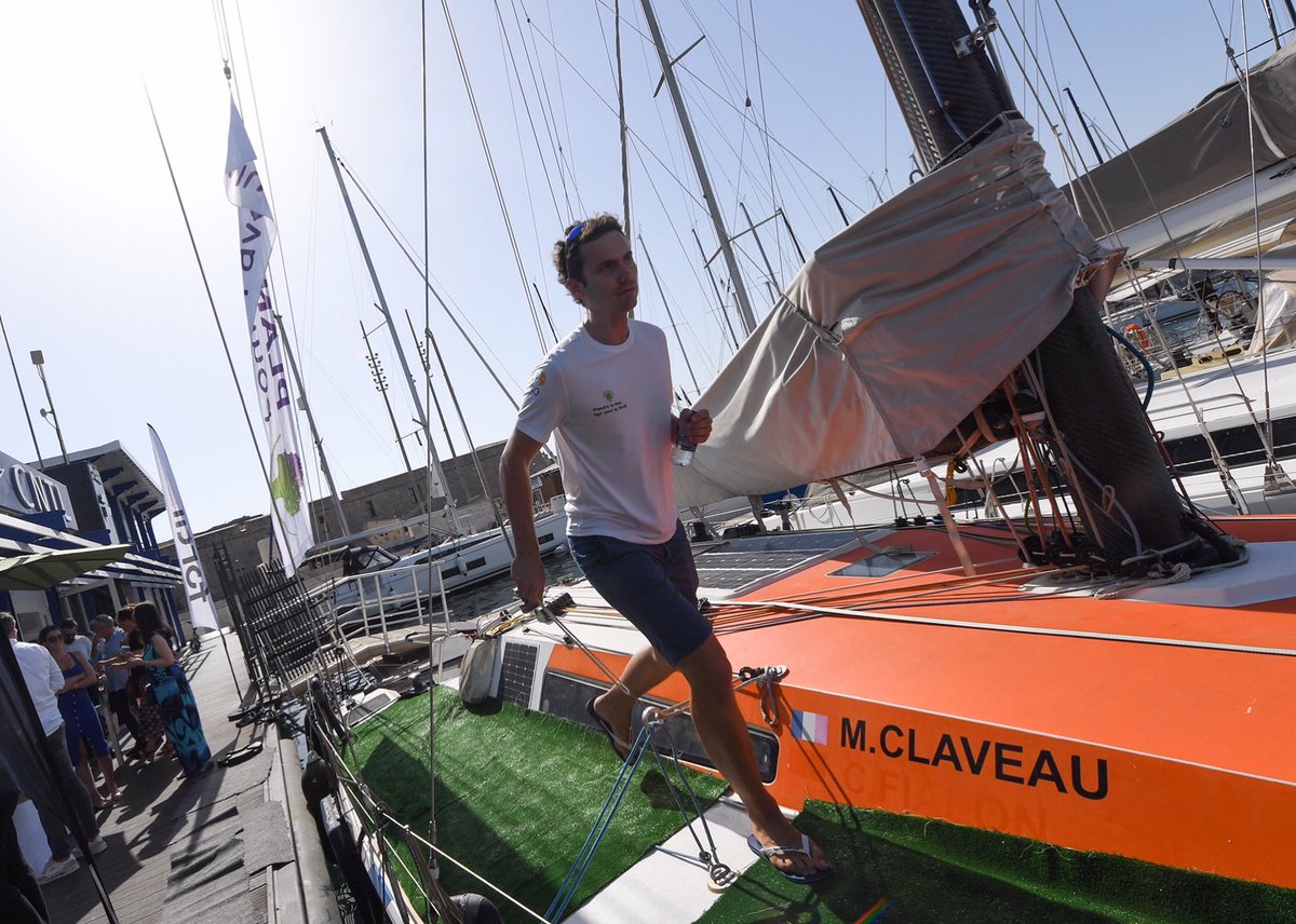 Ce weekend, j’ai pris le départ du #convoyage vers <a href="/SaintMaloVille/">Saint-Malo</a> en vue de la <a href="/routedurhum/">Route du Rhum - Destination Guadeloupe</a> ! La 1ère partie du trajet se fera en équipage, de Marseille à Gibraltar et la 2ème se fera seul direction Roscoff pour 800 milles de qualification hors-course.⛵️
<a href="/AssoClass40/">Association Class40</a> #rdr2022