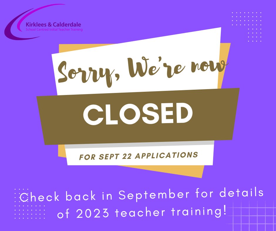 We're closed for applications for 2022 start but check back with us in September if you're interested in training in 2023!