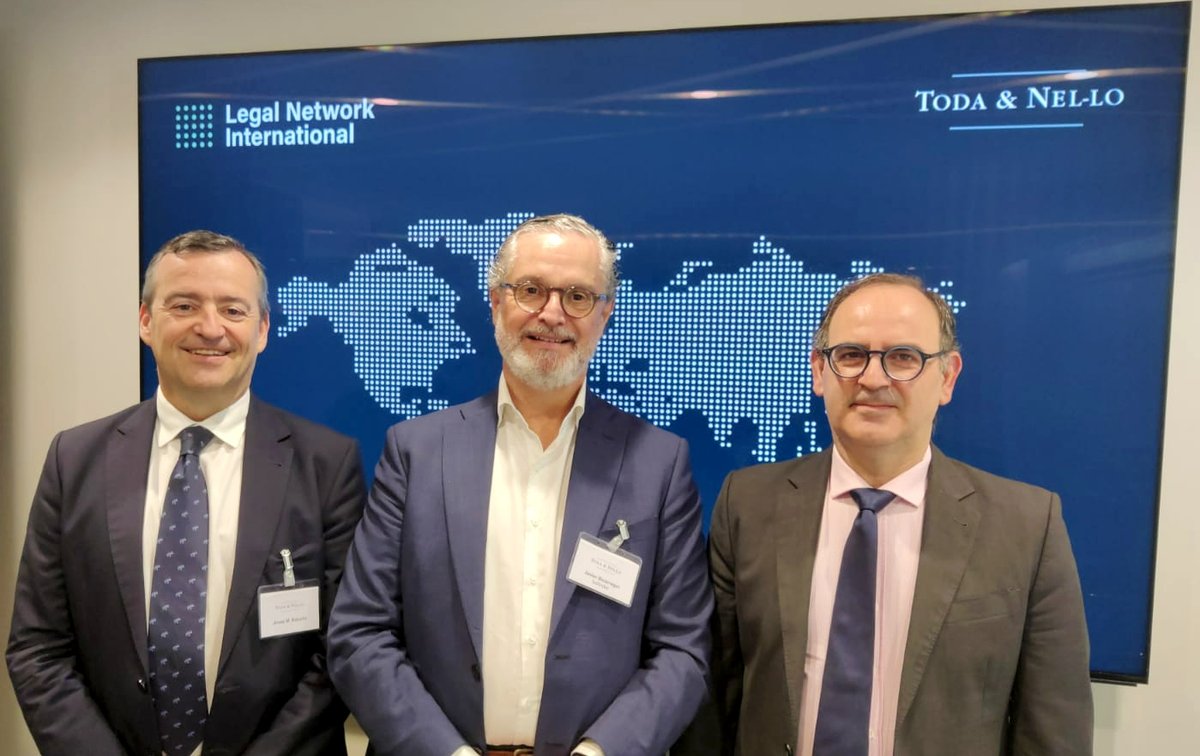 todanelo's tweet photo. Toda &amp; Nel-lo se une a la red Legal Network International // Toda &amp; Nel-lo joins #LNI to expand our service offering internationally. Thanks, @legaldealmaker for sharing. @Desirevipe 
https://t.co/4vlZ9nmEck https://t.co/3dwUUwJbDE