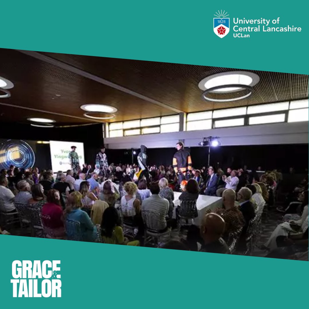 graceandtailor's tweet photo. We worked with UCLan to deliver their final year students’ Fashion Show; we provided AV/sound/light as well as event staging and styling. It was a brilliant event to be involved in and the students’ design collections looked amazing! 

📷 UCLAN 

#Events #Event #EventPartner https://t.co/qnTQMbowVl