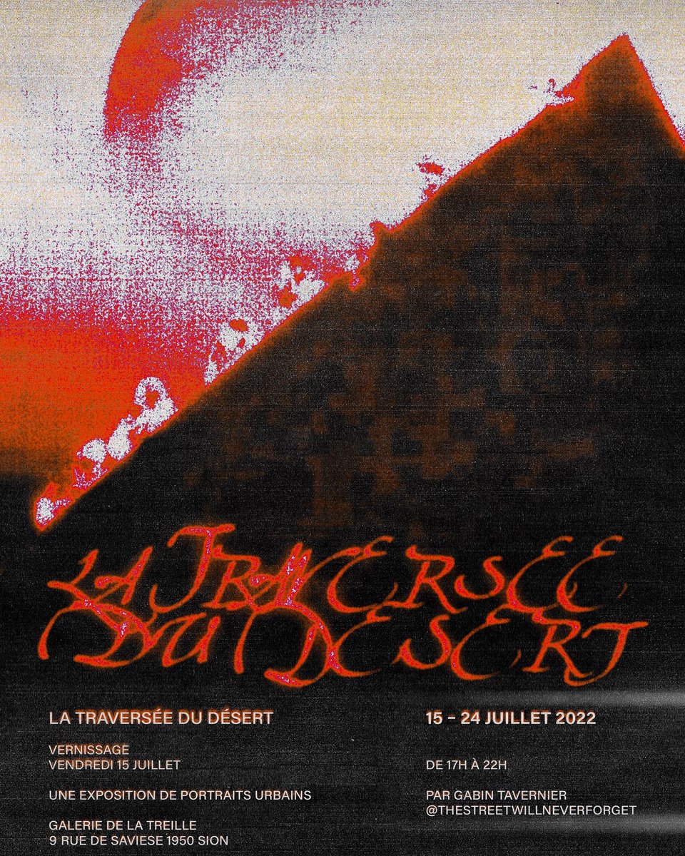 Gaaaaabzz's tweet photo. Vernissage Vendredi soir de 17h à 22h!!! https://t.co/3UzFILJaLz